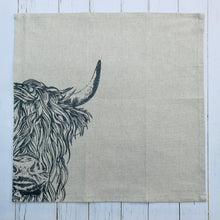 Afbeelding in Gallery-weergave laden, Set of four country animals linen napkins