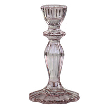 Indlæs billede til gallerivisning Glass lace edge candlesticks
