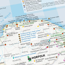 Charger l'image dans la galerie, Great British Food & Drink Map