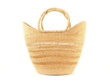 Indlæs billede til gallerivisning Bolga market basket woven from elephant grass