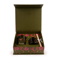 Lade das Bild in den Galerie-Viewer, Diffuser &amp; Candle Gift Set – Birds in Green
