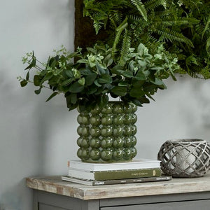 Ceramic Bubble planter in a range of colours & two sizes