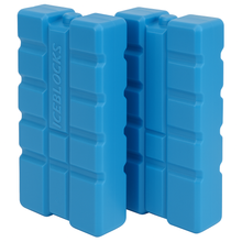 Load image into Gallery viewer, Ice blocks twin pack of 2 reusable ice blocks for cooling food and drinks.
