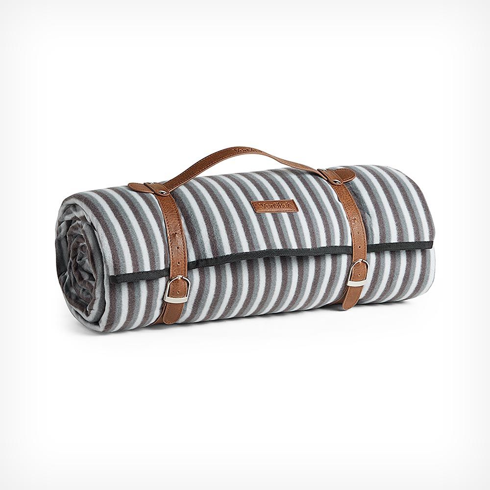 Picnic Blanket, 8 person Ex Large stripe picnic rug mat
