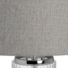 Indlæs billede til gallerivisning Glass column table lamp
