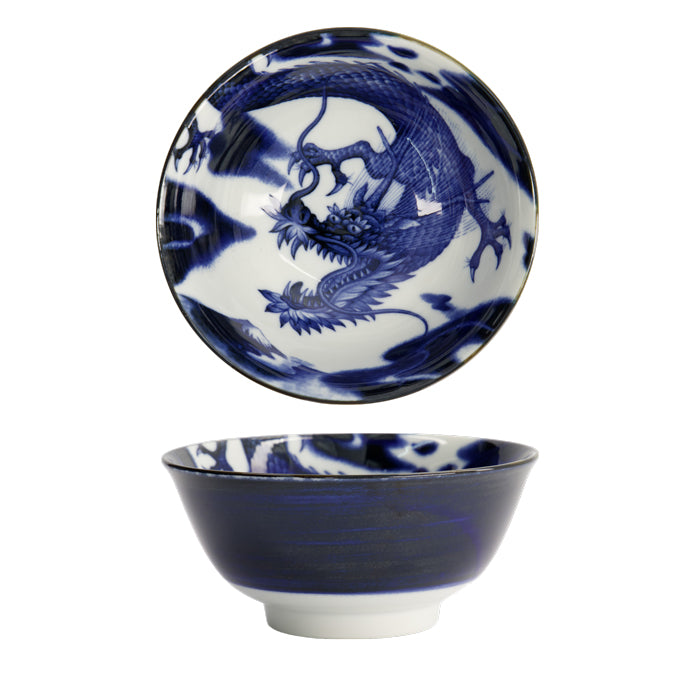 Tokyo, Japonism Dragon tendon bowl in blue