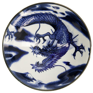 Tokyo, Japonism Dragon bowl gift set in blue