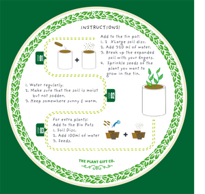 Purrfect Treat. Eco grow your Own plant, gardening kit.