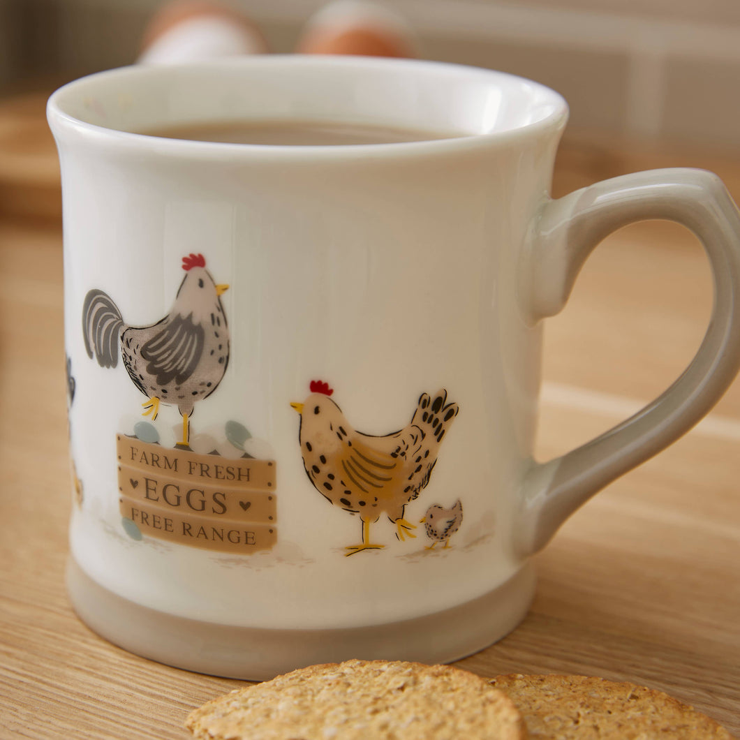 Tankard mug - hen house lane