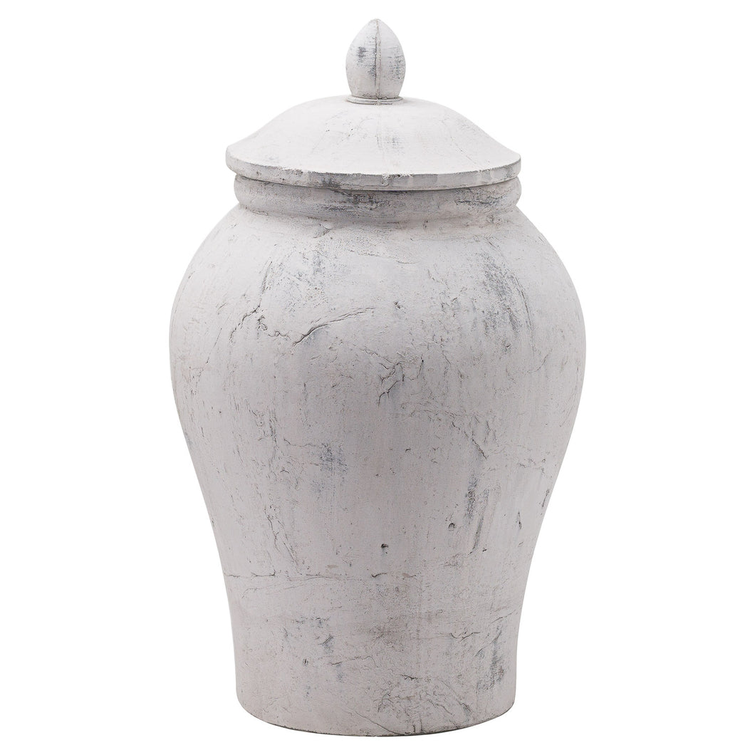 Stone ginger jar in two sizes