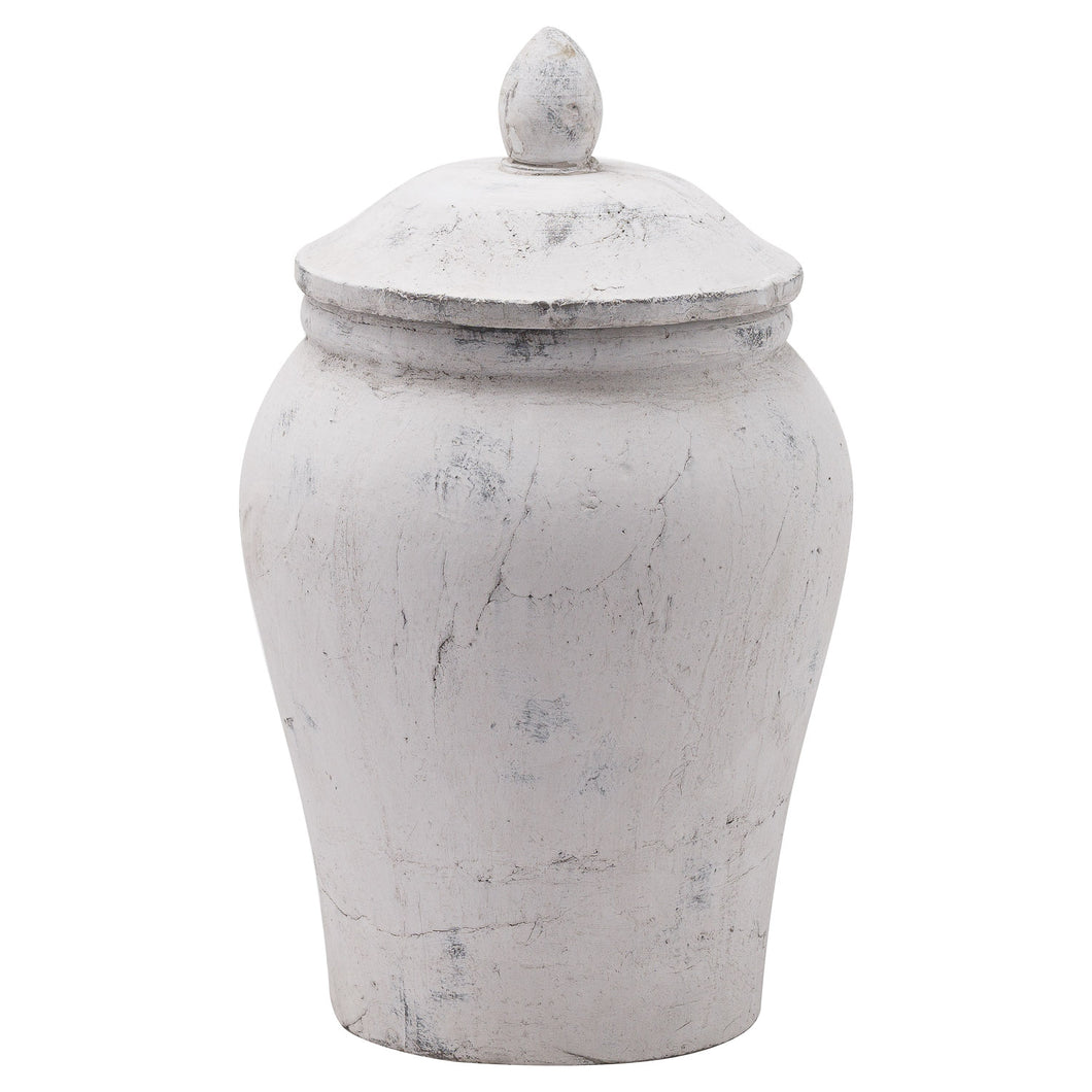 Stone ginger jar in two sizes