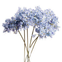 Load image into Gallery viewer, Light blue large headed faux agapanthus
