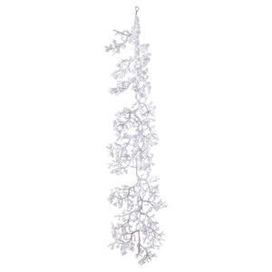 Large snowy garland