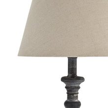 Load image into Gallery viewer, Incia column wooden table lamp
