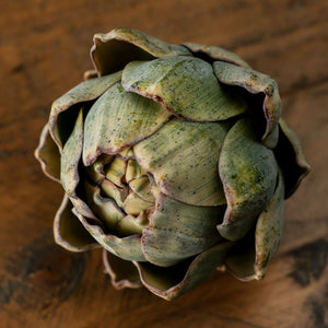 Real touch faux artichoke