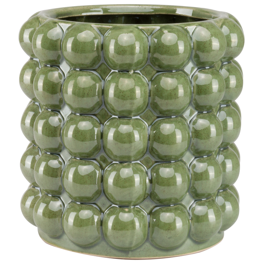 Ceramic Bubble planter in a range of colours & two sizes
