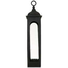 Charger l&#39;image dans la galerie, Black cast loop top lantern in two sizes
