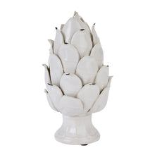 Load image into Gallery viewer, Globe ivory Chianti artichoke in two sizes
