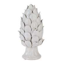 Load image into Gallery viewer, Globe ivory Chianti artichoke in two sizes
