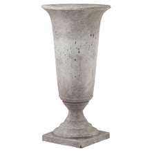 Lade das Bild in den Galerie-Viewer, Stone effect ceramic urn planter in two sizes
