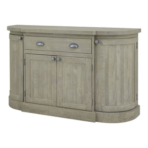 Saltaire collection 4 door sideboard with drawer