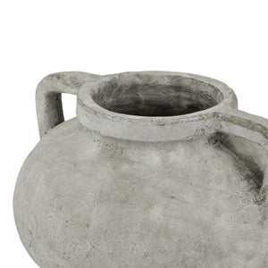 Siena stone coloured Pelike Pot in two sizes