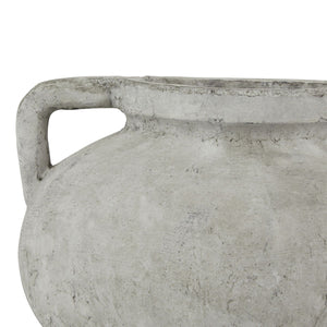 Siena stone coloured Pelike Pot in two sizes