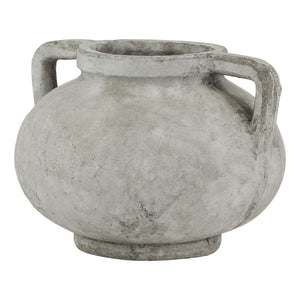 Siena stone coloured Pelike Pot in two sizes