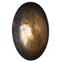 Load image into Gallery viewer, Wall art, decorative bronzed metal plate with intricate detailing, perfect for creating a focal point.
