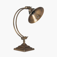 Charger l&#39;image dans la galerie, Metal arched arm task table lamp in two finishes
