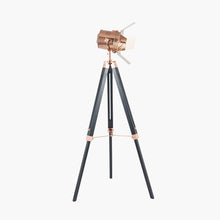 Charger l&#39;image dans la galerie, Film tripod copper floor &amp; table lamp in two sizes
