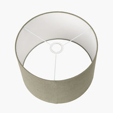 Lade das Bild in den Galerie-Viewer, Linen 35cm cylinder lampshade in a range of colours
