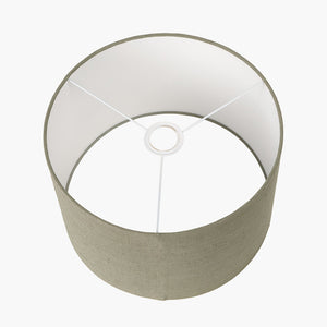 Linen 35cm cylinder lampshade in a range of colours