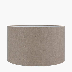 Linen 30cm cylinder lampshade in a range of colours