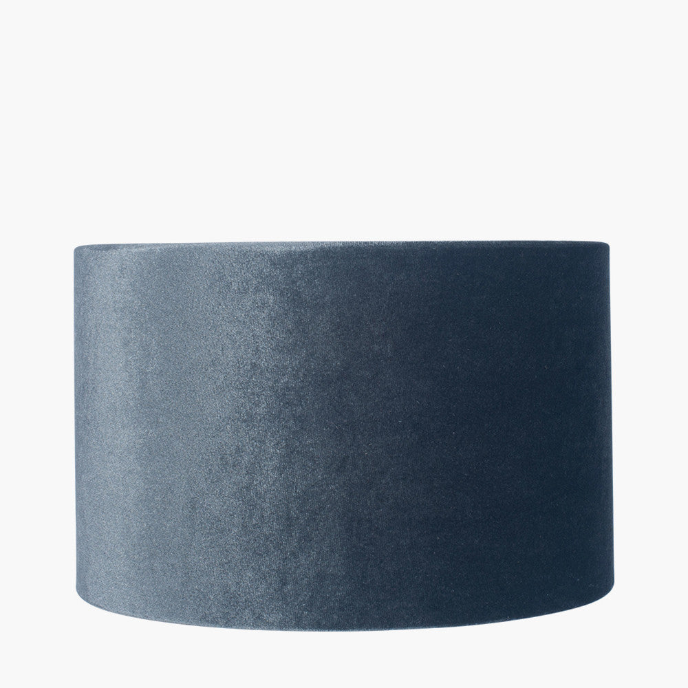 Velvet 30cm Cylinder shade in a range of colours