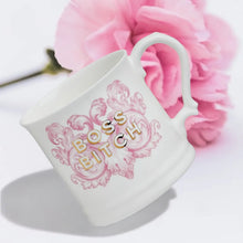 Carica l&#39;immagine nel visualizzatore di Gallery, Boss Bitch, fine bone china boxed mug
