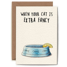 Charger l'image dans la galerie, Greetings card, Fancy Cat Card
