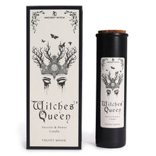 Indlæs billede til gallerivisning Witches&#39; Queen - Velvet moon scented ritual Candle
