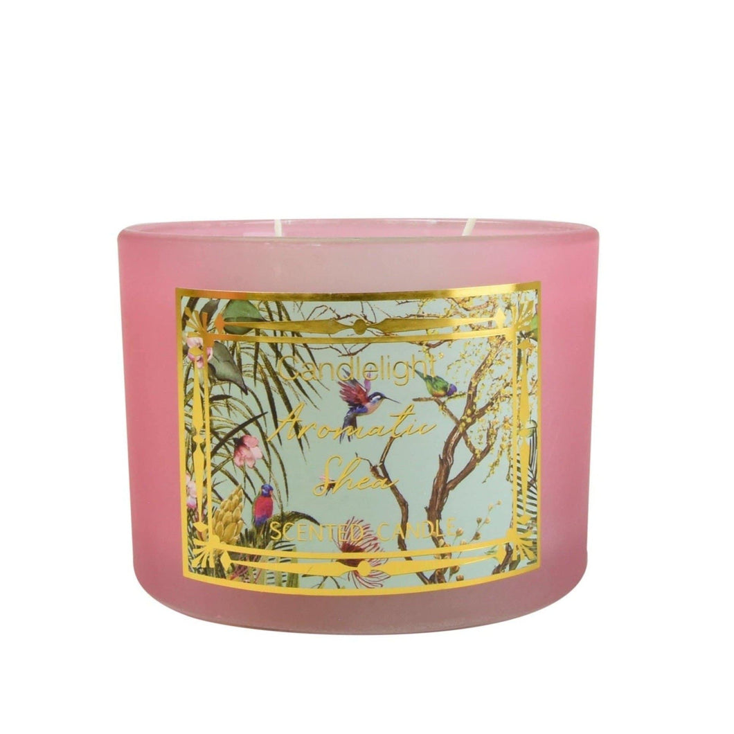 Chinoiserie 2 wick aromatic shea candle