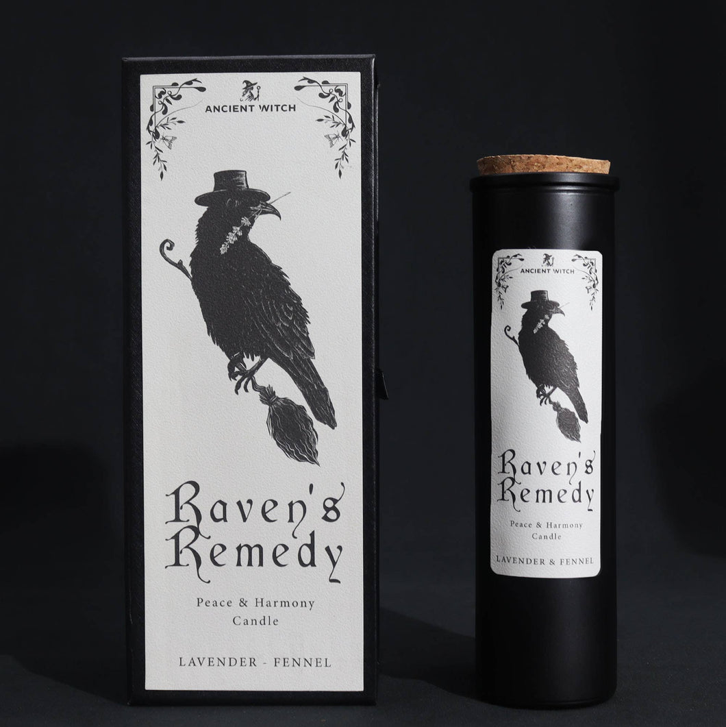 Raven's Remedy - scented ritual candle