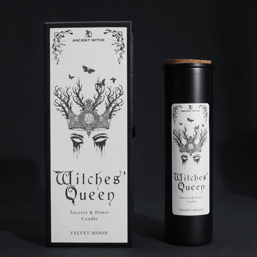 Witches' Queen - Velvet moon scented ritual Candle