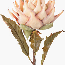 Indlæs billede til gallerivisning 6 faux lotus leaf stems in two colours
