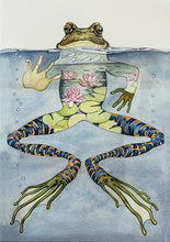 Afbeelding in Gallery-weergave laden, The Frog - greeting card
