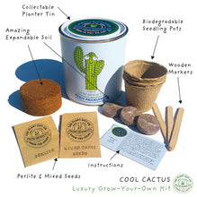 Charger l&#39;image dans la galerie, Percy Pricklebum. Eco grow your Own plant, gardening kit.
