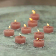 Carica l&#39;immagine nel visualizzatore di Gallery, Rustic coloured tealights - bag of ten
