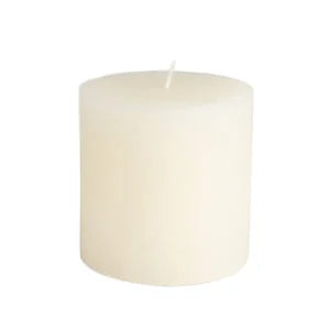 Rustic Pillar candle