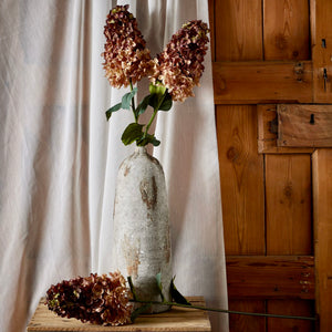 Burgundy spear faux hydrangea