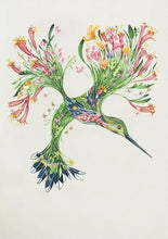 Afbeelding in Gallery-weergave laden, The hummingbird - greeting card
