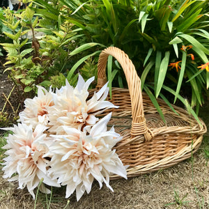 Oval high sided willow garden trug in three sizes