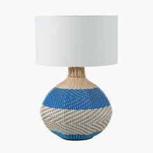 Lade das Bild in den Galerie-Viewer, Designers Guild - Brera rattan large table lamp in three colours
